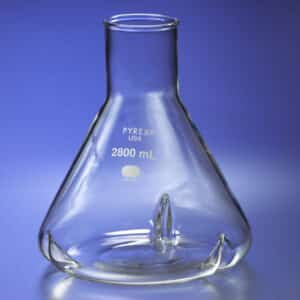 PYREX Fernbach-Style Culture Flask with Baffles