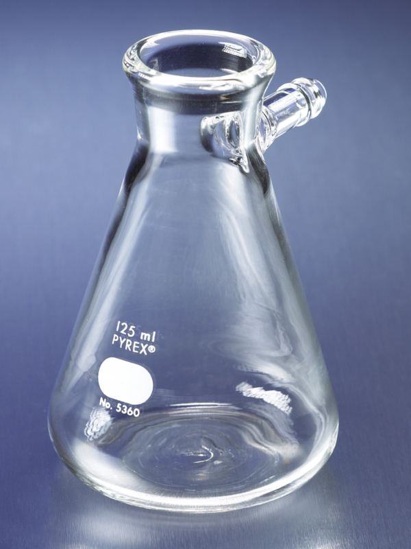 PYREX® Micro Filtering Flasks with Sidearm Tubulation