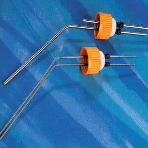 Corning® Reusable Gas and Media Handling Fitting Angled Sidearm Flasks