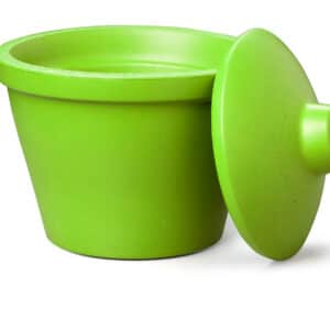 Corning® Ice Bucket with Lid, Round, lime green