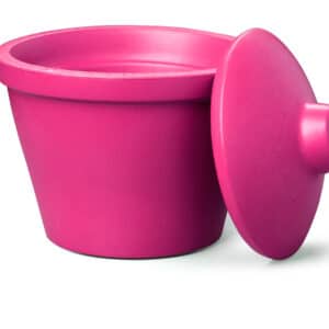 Corning® Ice Bucket with Lid, Round, pink