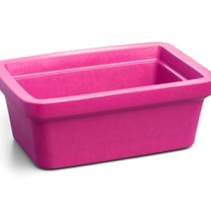 Ice Pan, rectangular, pink