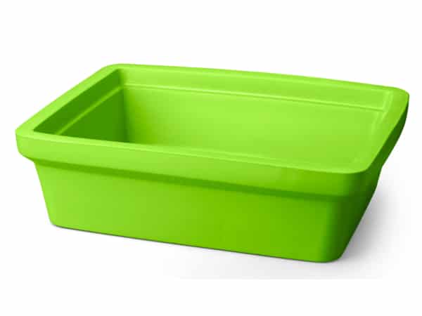 Corning® Ice Pan, Rectangular, lime green