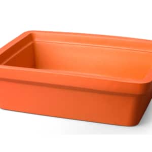 Corning® Ice Pan, Rectangular, orange