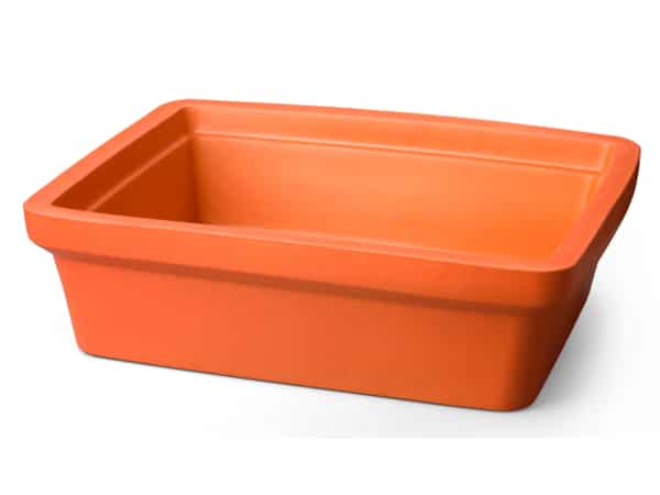 Corning® Ice Pan, Rectangular, orange