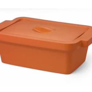 Ice Pan with Lid, orange