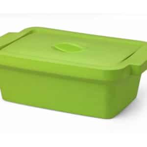 Ice Pan with Lid, lime green
