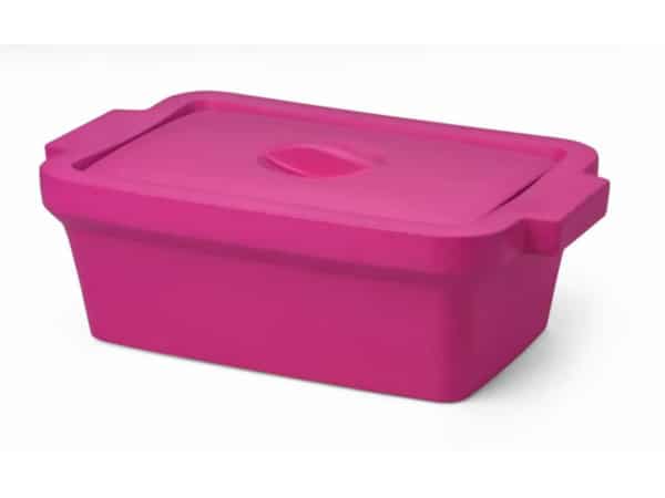 Ice Pan with Lid, pink