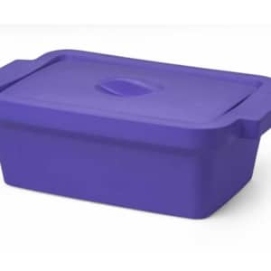 Corning® Ice Pan, Rectangular with Lid, Midi, 4L, Purple