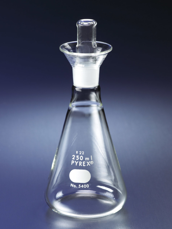 PYREX® Iodine Determination Flasks with Stopper