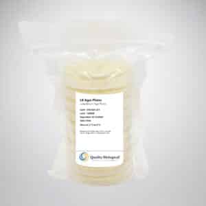 LB Agar, 1.5% (Lennox), 25mL