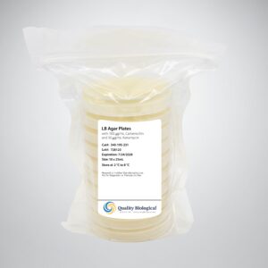 LB Agar Plates Carbenicillin and Kanamycin