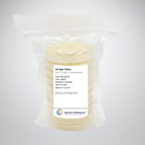LB Agar with 12.5 μg/mL Chloramphenicol, 25 mL