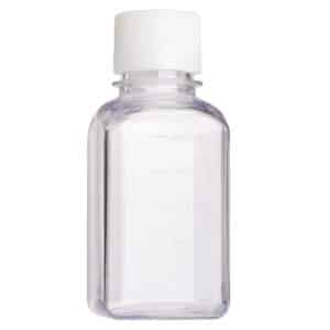CellTreat Media Bottles, Square, PETG, 250mL, Bulk