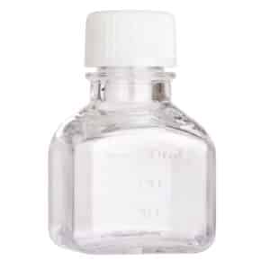 CellTreat Media Bottle, PETG, Square, 30mL, Sterile