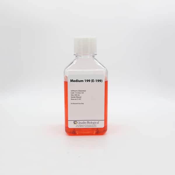 Medium 100 or E199 (500mL) has broad species applicability for cultivation of non-transformed cells.