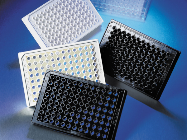 Corning® 96-well Solid Black and White Polystyrene Microplates
