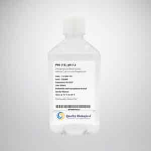 PBS, pH 7.2, 500mL - 114-056-101