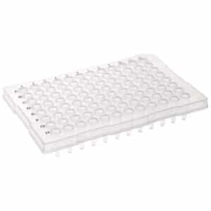 96-well PCR Plate, Raised Half Skirt, Clear, 0.2mL, CellTreat