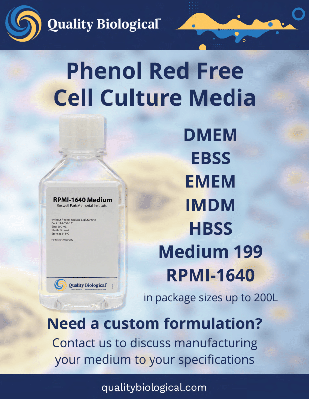 Phenol Red Free Medium