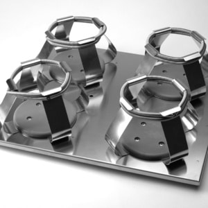 Corning® Platform with 4 x 2L Flask Clamps