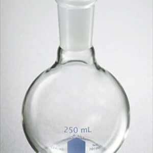 PYREX VISTA Short Neck Boiling Flask, Flat Bottom, 24/40 Standard Taper Joint