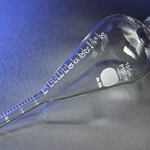 PYREX Oil 100mL Pear-Shaped Centrifuge Tube Lifetime-Red™ with White Graduations