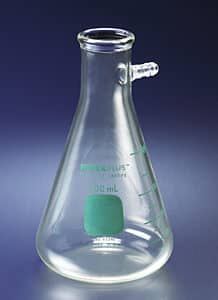 PYREXPLUS® Coated Heavy Wall Filtering Flasks with Sidearm Tubulation