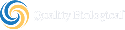 Quality Biological White Logo