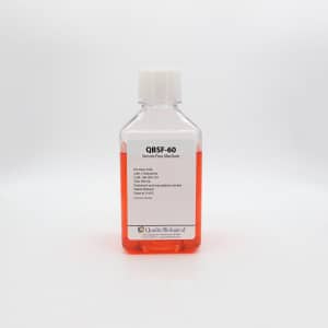 QBSF-60 Serum Free Medium supports the growth of human hematopoietic stem/progenitor cells.