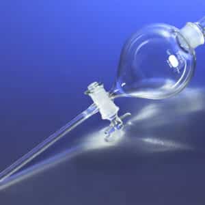 PYREX® Globe-Shaped Separatory Funnel