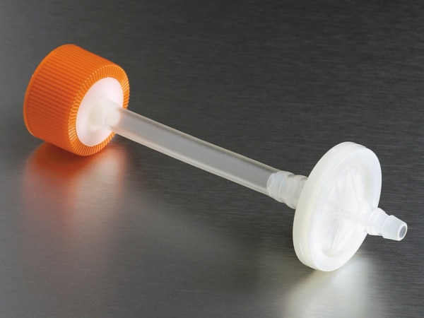 Corning® 33 mm Vented Polyethylene Filling Cap with Hydrophobic Glass Fiber Filter