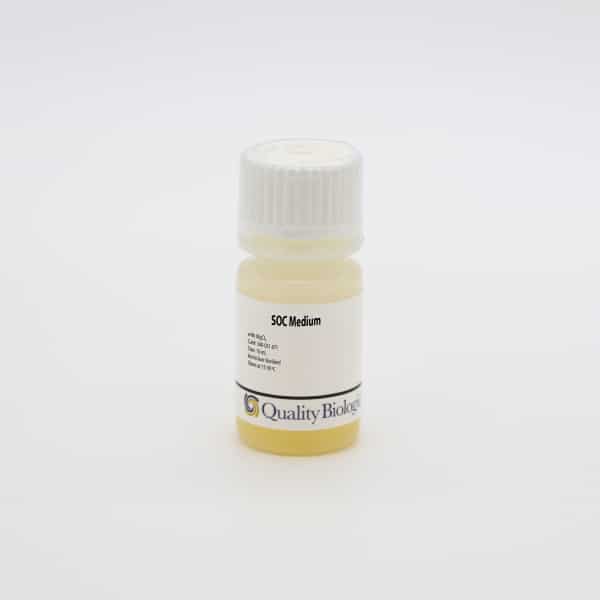 SOC medium (10mL) is a microbial growth medium used for the transformation of competent cells (E. coli)