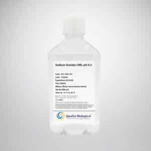 Sodium Acetate, 3M, pH, 4.5, 500mL