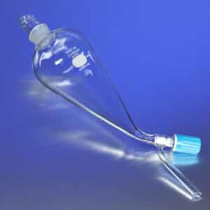 PYREX® Squibb Glass Separatory Funnel, Rotaflo® Stopcock