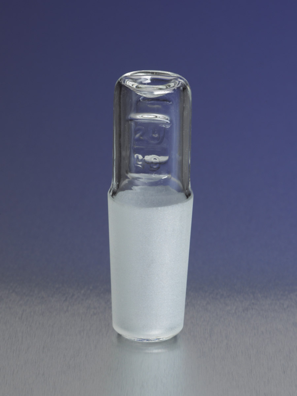 PYREX® Hollow Combination Standard Taper Joint and Reagent Bottle Stoppers