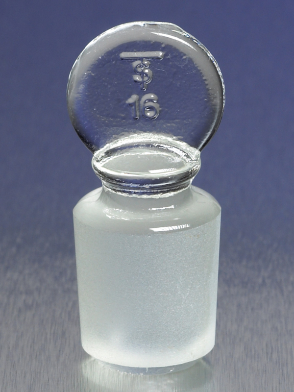 PYREX® Solid Glass Pennyhead Standard Taper Stoppers
