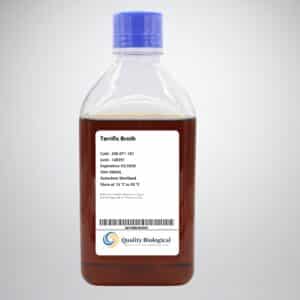 Terrific Broth is an enriched medium, which helps the recombinant strains of E. coli maintain an extended growth phase.