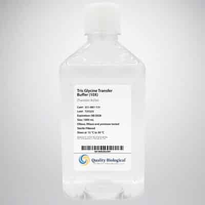 Transfer Buffer Buy Tris Glycine Transfer Buffer (10X) (Transblotting Buffer 10X ...