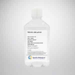 Tris HCl, 2M pH 6.8 - 500 mL - 351-091-101