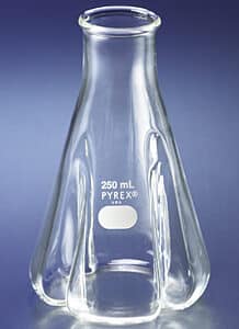 PYREX® Trypsinizing Flasks with Baffles