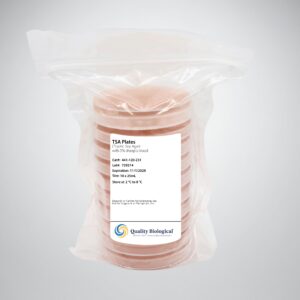 TSA Plates with 5% Sheep Blood, 25 mL