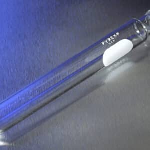 PYREX® Disposable Round Bottom Threaded Culture Tubes, With White Marking Spot, Without Caps