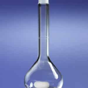 PYREX® Class A Volumetric Flask with Polyethylene Standard Taper Stopper