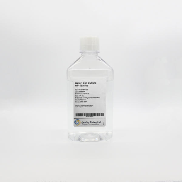 Water, Cell Culture, WFI Quality, 500mL