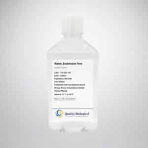 Water, Endotoxin Free, 500 mL - 118-325-101