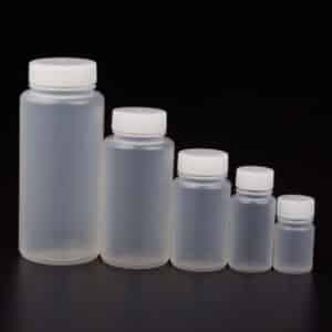 Wide Mouth Bottles, Round. Polypropylene
